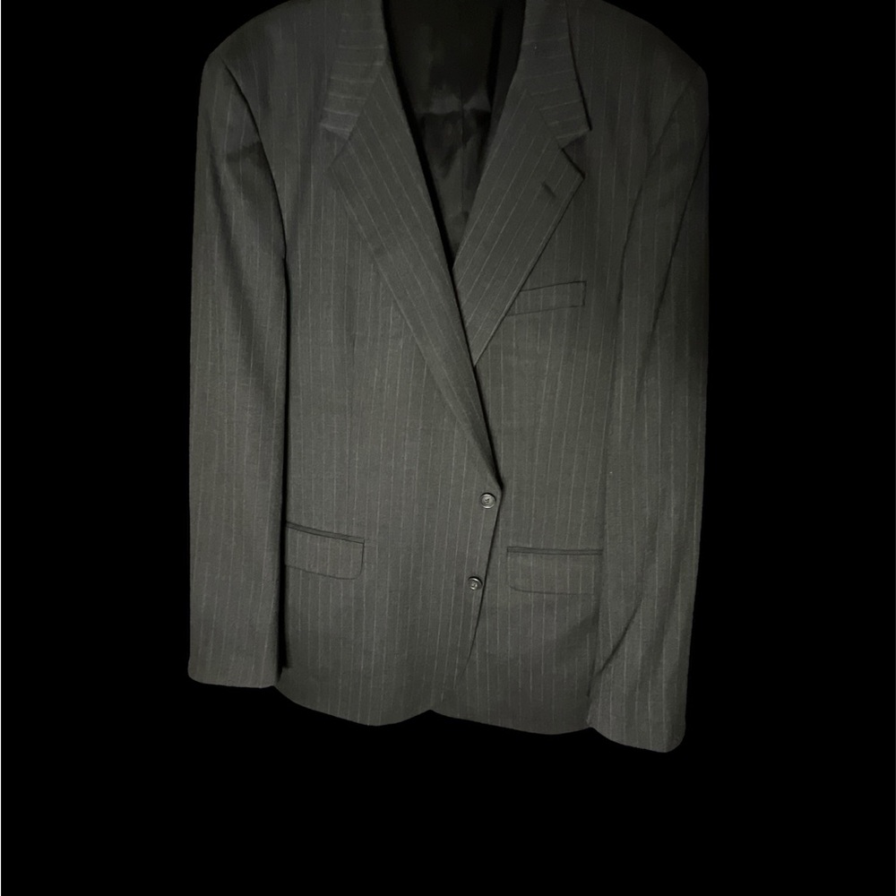 Dior Black Sport Coat with Notched Lapels and Textured Finish